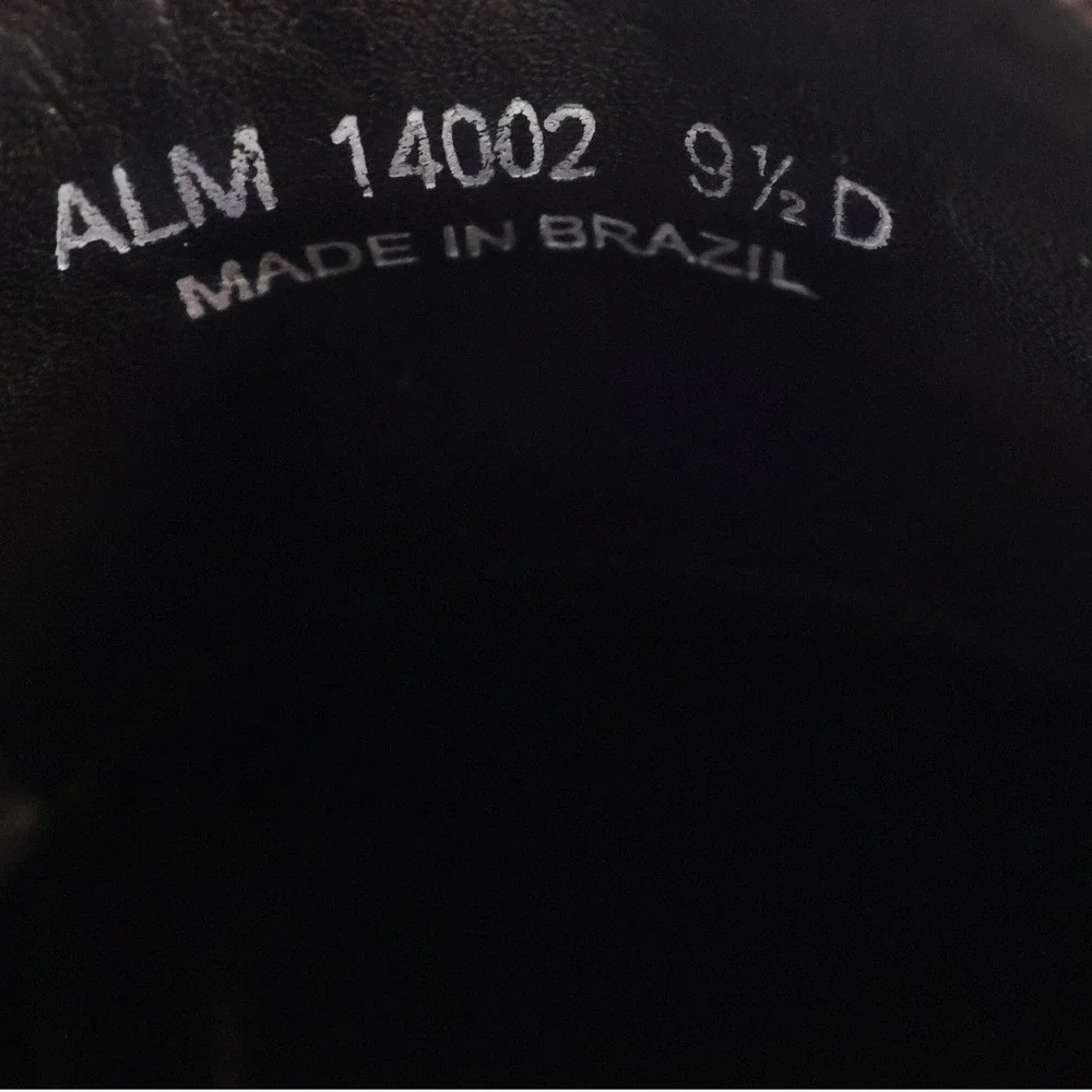 Polo Ralph Lauren Lug Sole Derby Shoes Brown Mens 9.5 D - Missing Insole